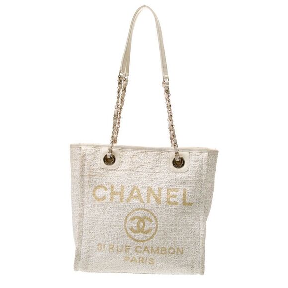 Chanel Mini North South Deauville Shopping Bag - Picture 1 of 10
